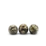 Glazen urn - Elan-line small bulb marble earth - 0,10 Liter