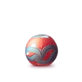 Glazen urn - Elan-line small bulb red rood - 0,10 Liter Glazen urn - Elan-line small bulb red rood - 0,10 Liter