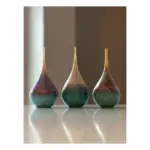 Glazen urn - Elan-line Small Drop Noorderlicht - 0,06 Liter