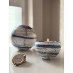 Glazen urn - Elan-line tealight 0.5 Indigo blauw - 0,50 Liter