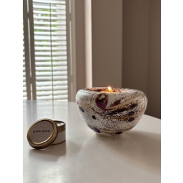 Glazen urn - Elan-line tealight 0.5 Ivory wit - 0,50 Liter Glazen urn - Elan-line tealight 0.5 Ivory wit - 0,50 Liter