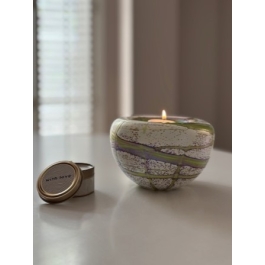 Glazen urn - Elan-line tealight 0.5 Olive green groen - 0,50 Liter Glazen urn - Elan-line tealight 0.5 Olive green groen - 0,50 Liter