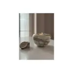 Glazen urn - Elan-line tealight 0.5 Olive green groen - 0,50 Liter