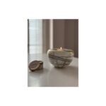 Glazen urn - Elan-line tealight 0.5 Olive green groen - 0,50 Liter