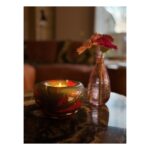 Glazen urn - Elan-line tealight 0.5 Red rood - 0,50 Liter