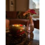 Glazen urn - Elan-line tealight 0.5 Red rood - 0,50 Liter