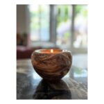 Glazen urn - Elan-line Tealight marble earth - 0,50 Liter