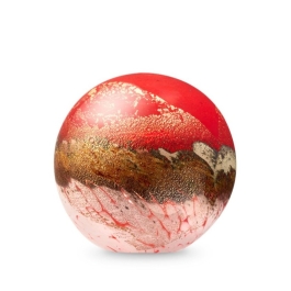 Glazen urn - Elegance-line red sunset rood - 0,50 Liter Glazen urn - Elegance-line red sunset rood - 0,50 Liter