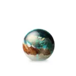 Glazen urn - Elegance-line small bulb turquoise blauw - 0,10 Liter