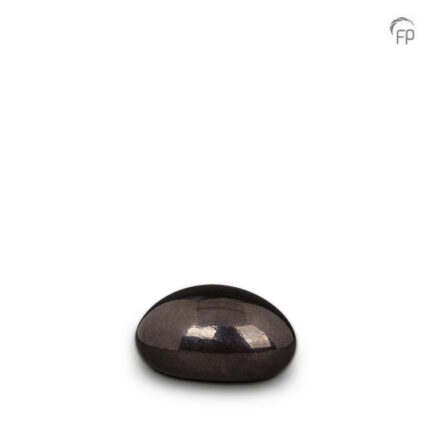 Glazen urn - medium Lava stone paars - 1,50 Liter