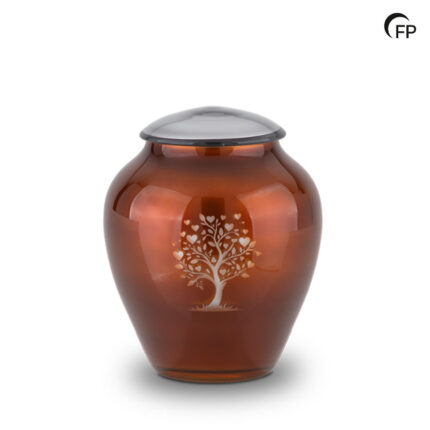 Glazen urn - meerdere kleuren - 3 Liter