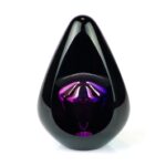 Glazen urn - Pandora purple paars - 0,07 Liter