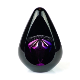 Glazen urn - Pandora purple paars - 0,07 Liter Glazen urn - Pandora purple paars - 0,07 Liter