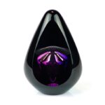 Glazen urn - Pandora purple paars - 0,07 Liter