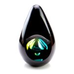 Glazen urn - Pandora yellow-green - 0,07 Liter