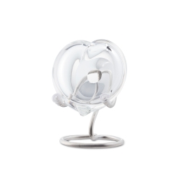 Glazen urn - Pebble heart transparant - 0,02 Liter Glazen urn - Pebble heart transparant - 0,02 Liter