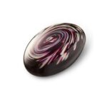Glazen urn - Pebble medium ovaal bruin - 0,10 Liter