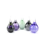 Glazen urn - Ripples - 0,04 Liter
