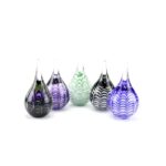 Glazen urn - Ripples - 0,04 Liter
