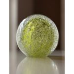 Glazen urn - Stardust-line bulb transparant BRIGHT YELLOW geel - 0,10 Liter