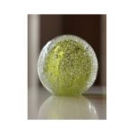 Glazen urn - Stardust-line bulb transparant BRIGHT YELLOW geel - 0,10 Liter