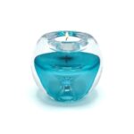 Glazen urn - Tealight tiffany blauw - 0,09 Liter