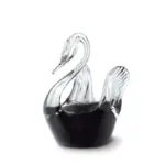 Glazen urn - Zwaantje blauw - 0,03 Liter