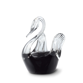 Glazen urn - Zwaantje blauw - 0,03 Liter Glazen urn - Zwaantje blauw - 0,03 Liter