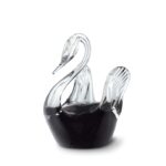 Glazen urn - Zwaantje blauw - 0,03 Liter