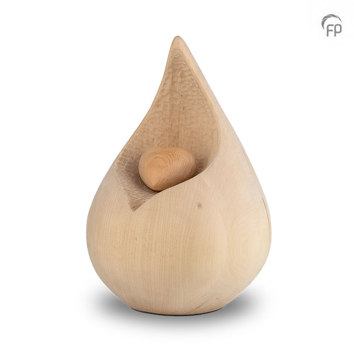 Houten urn - Celest bruin - 2 Liter Houten urn - Celest bruin - 2 Liter