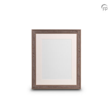 Houten urn - Fotolijst groot 20x25 cm bruin