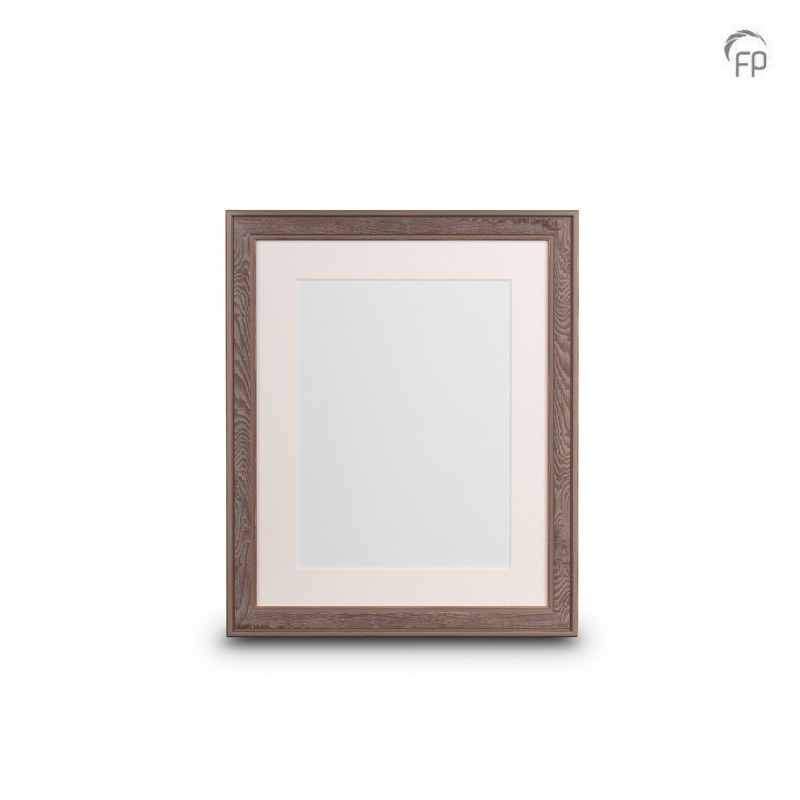 Houten urn - Fotolijst groot 20x25 cm bruin Houten urn - Fotolijst groot 20x25 cm bruin