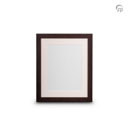 Houten urn - Fotolijst groot 20x25 cm bruin
