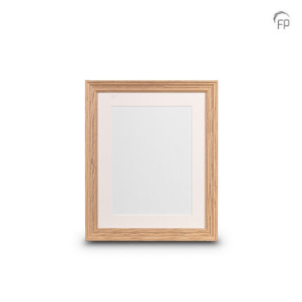 Houten urn - Fotolijst groot 20x25 cm bruin