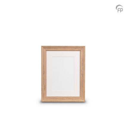 Houten urn - Fotolijst klein 15x20 cm bruin