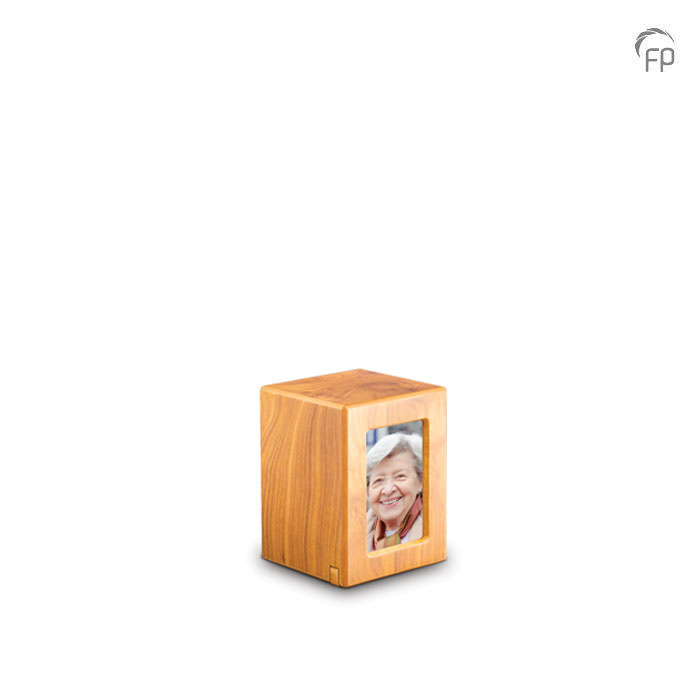 Houten urn - Mini bruin - 0,30 Liter Houten urn - Mini bruin - 0,30 Liter
