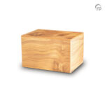 Houten urn - Mini bruin - 0,40 Liter