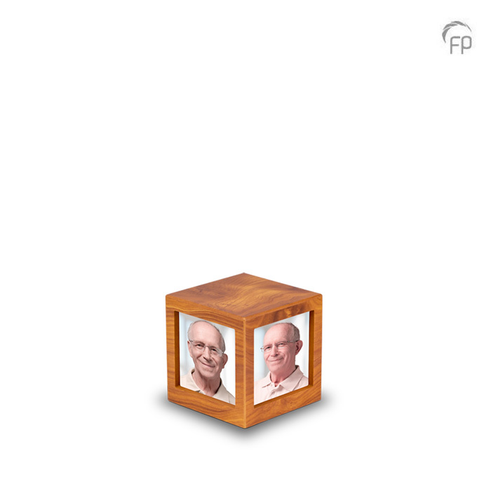 Houten urn - Mini bruin - 0,40 Liter Houten urn - Mini bruin - 0,40 Liter