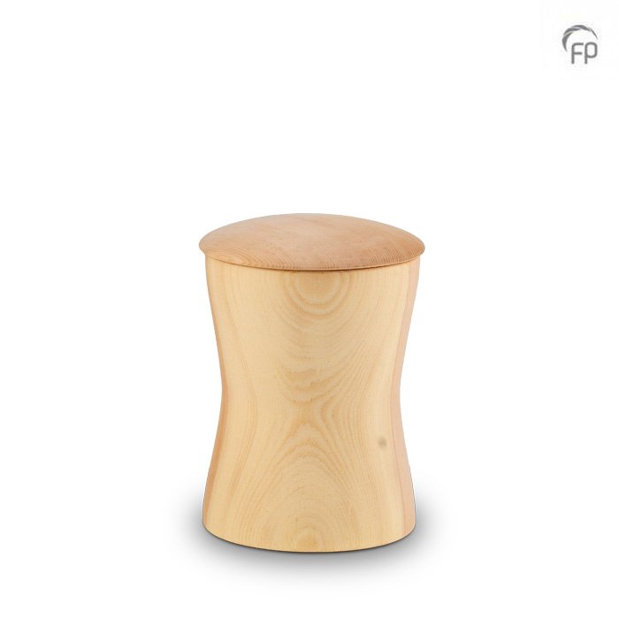 Houten urn - mini bruin - 0,50 Liter Houten urn - mini bruin - 0,50 Liter