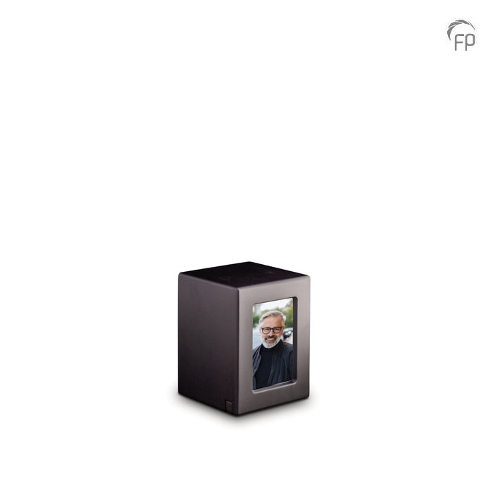 Houten urn - Mini zwart - 0,30 Liter Houten urn - Mini zwart - 0,30 Liter