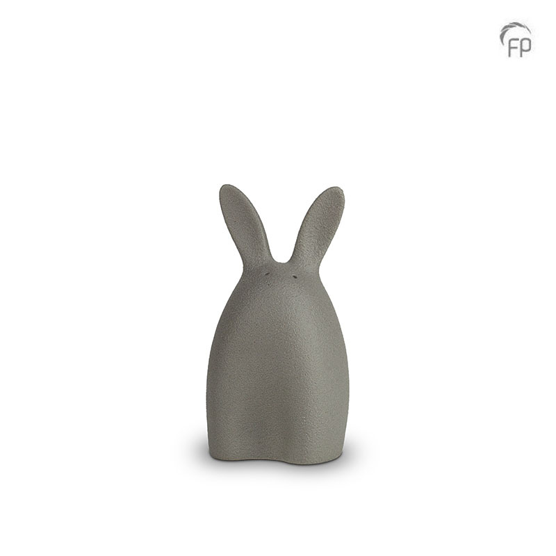 Keramische dierenurn - grijs - 0,25 Liter Keramische dierenurn - grijs - 0,25 Liter