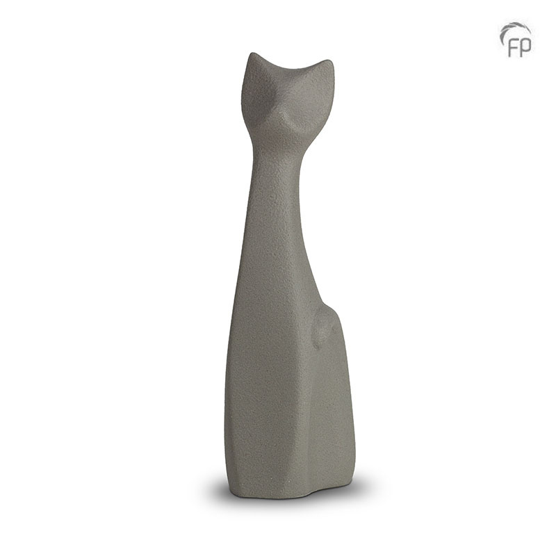Keramische dierenurn - grijs - 0,50 Liter Keramische dierenurn - grijs - 0,50 Liter