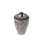 Keramische urn - Balance-line Cone small Carbon Grey grijs - 0,40 Liter