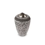 Keramische urn - Balance-line Cone small Carbon Grey grijs - 0,40 Liter