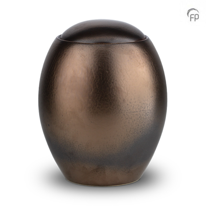 Keramische urn - brons - 4 Liter Keramische urn - brons - 4 Liter