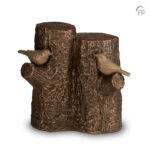 Keramische urn - D Duo brons Levensboom - 3 Liter