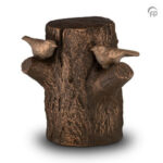 Keramische urn - D Duo brons Levensboom - 3 Liter