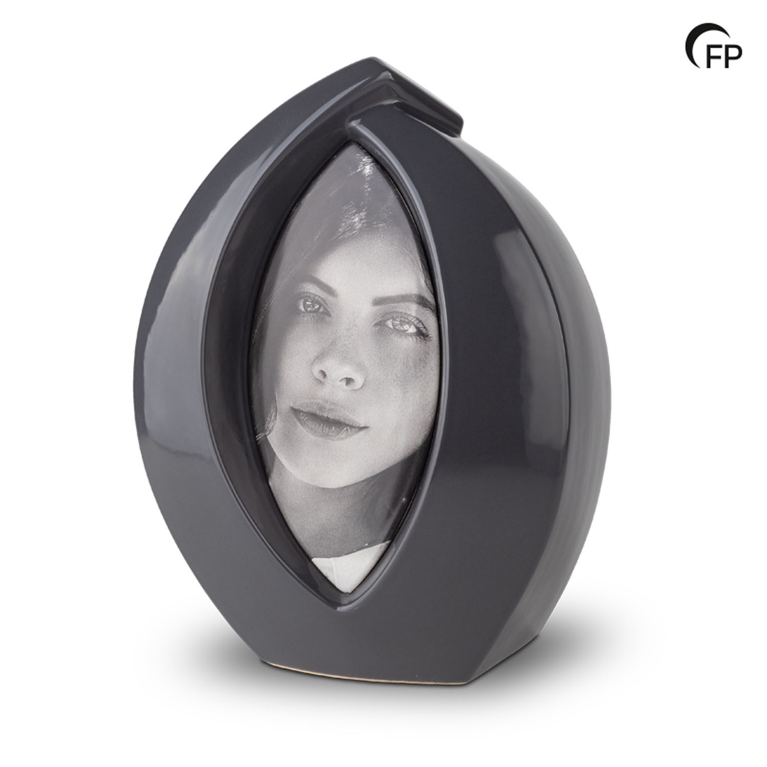 Keramische urn - Forever Framed grijs - 3,90 Liter Keramische urn - Forever Framed grijs - 3,90 Liter