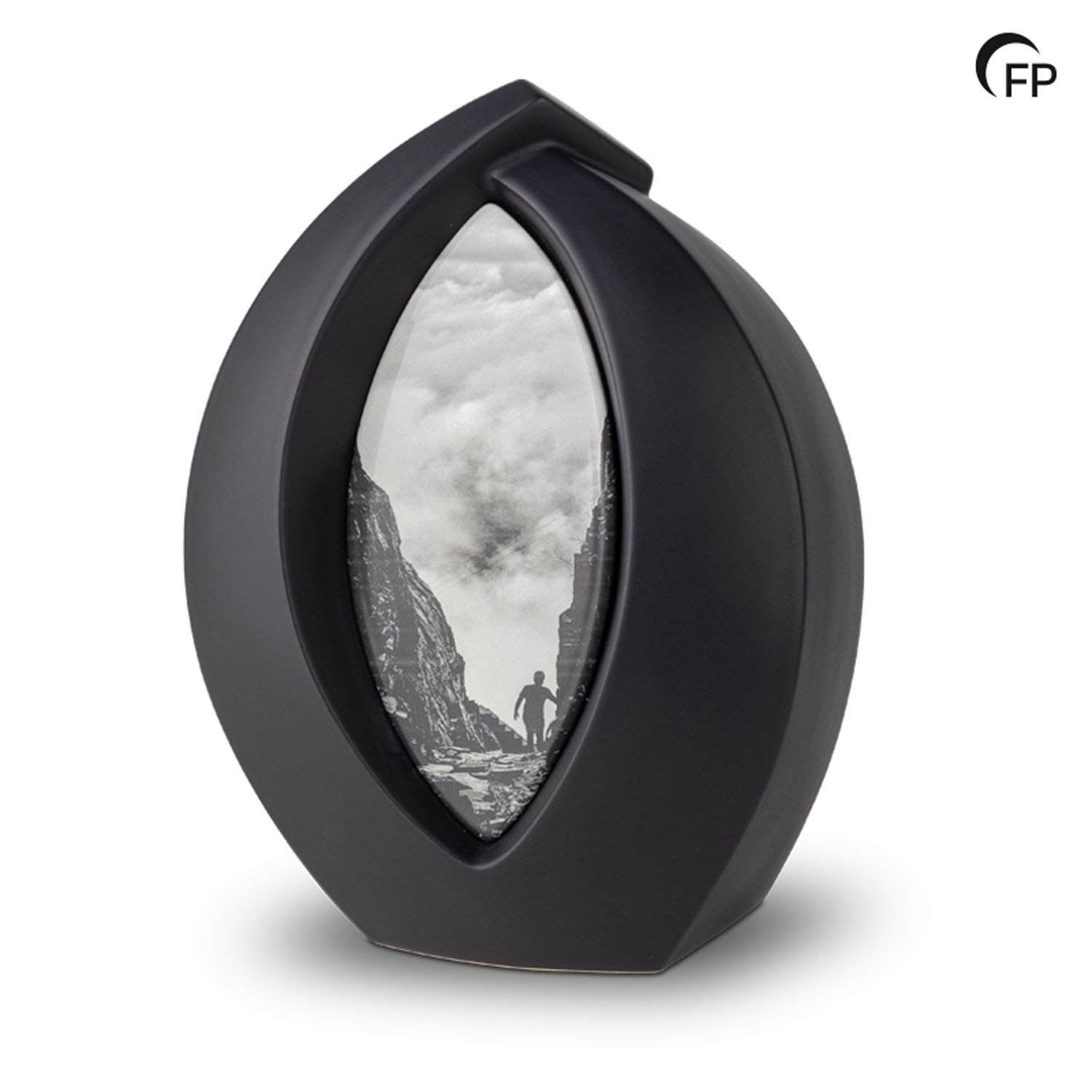 Keramische urn - Forever Framed zwart - 3,90 Liter Keramische urn - Forever Framed zwart - 3,90 Liter
