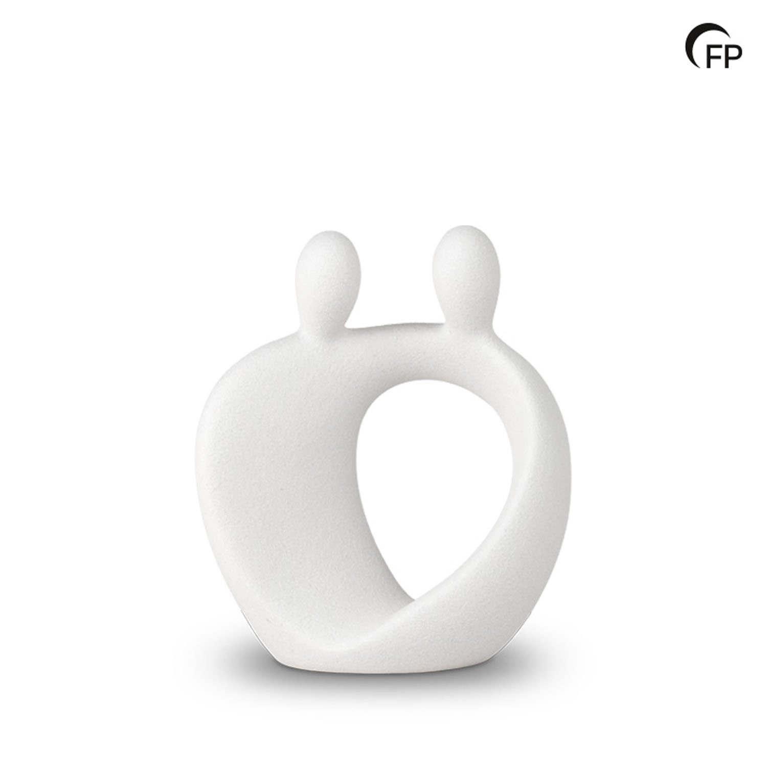 Keramische urn - keepsake Family wit - 0,10 Liter Keramische urn - keepsake Family wit - 0,10 Liter
